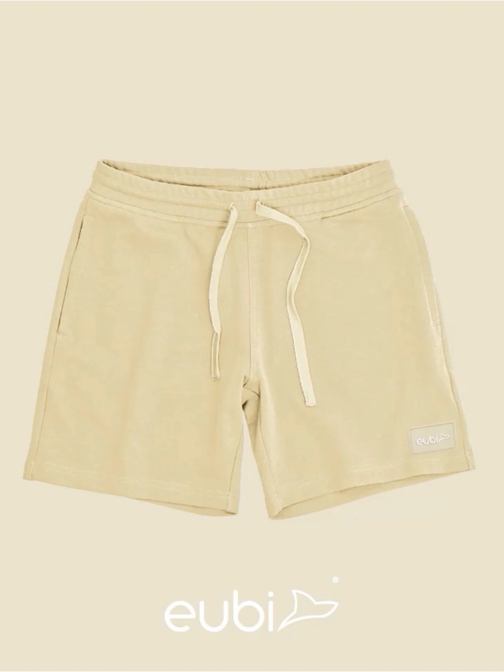 Eubi Khaki Lounge Shorts Size Small NWT